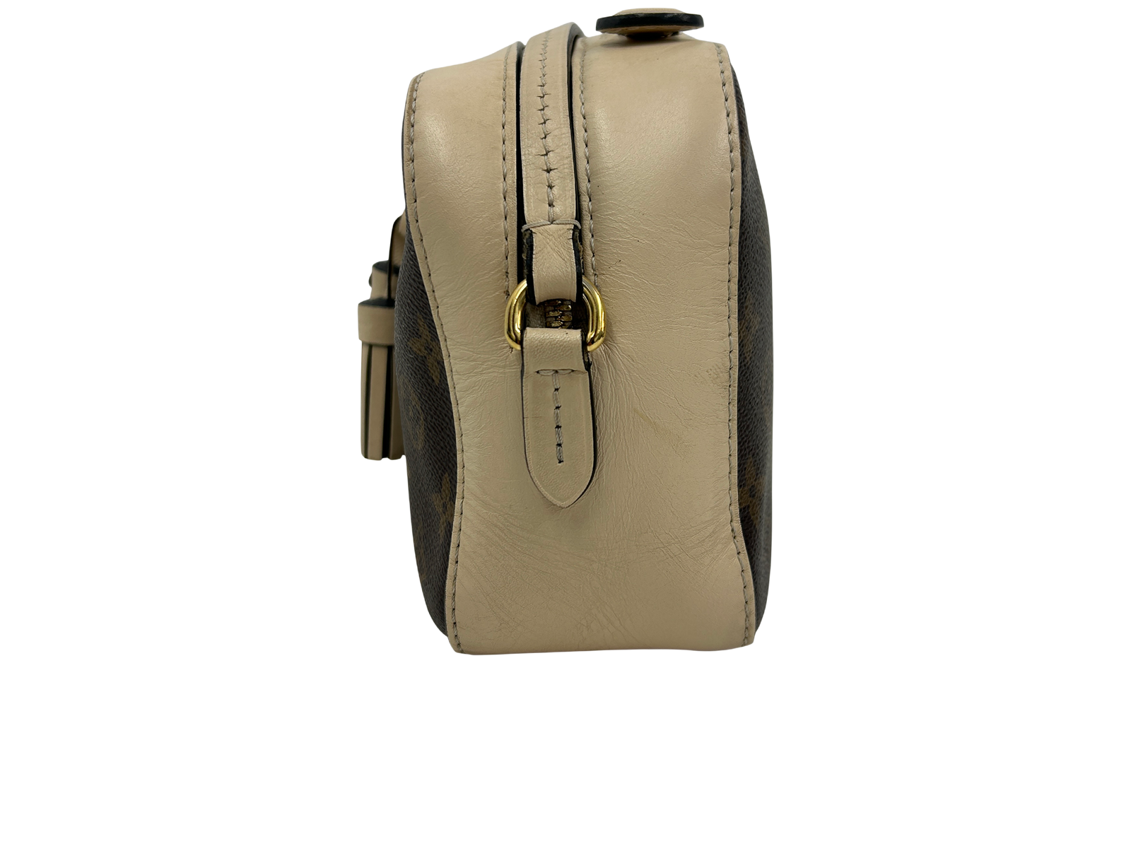 Santoigne, 990&euro;, Bolso, Beige/Marrón, Canvas - General, Vista inferior